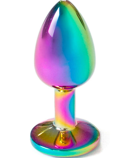 Secretplay – Metal Butt Plug Rainbow Small Size 7 Cm Secretplay – Metal Butt Plug Rainbow Small Size 7 Cm