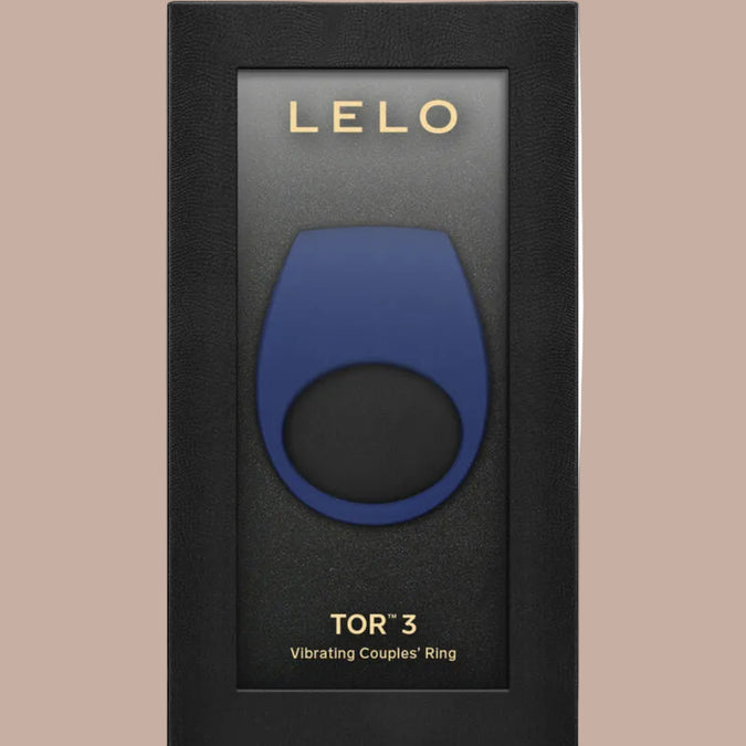 LELO – TOR 3 Vibrations-Paarring – Blau