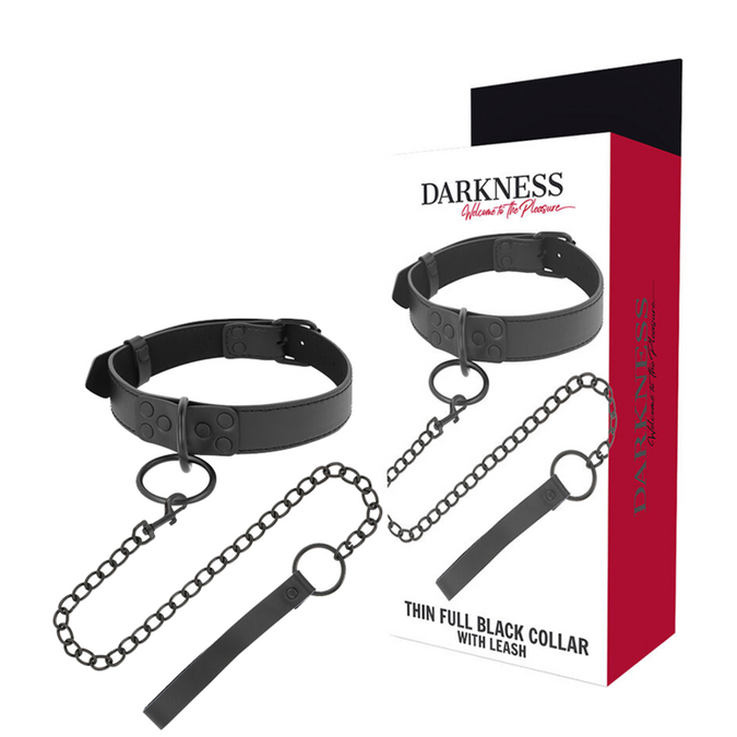 Darkness – Schwarze Kette mit Kette