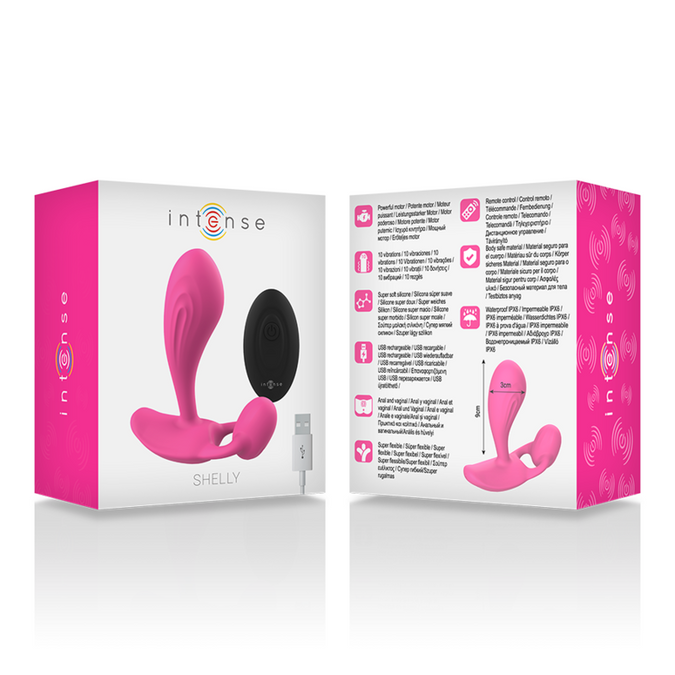 Intense – Shelly Plug Anal Remote Control Pink
