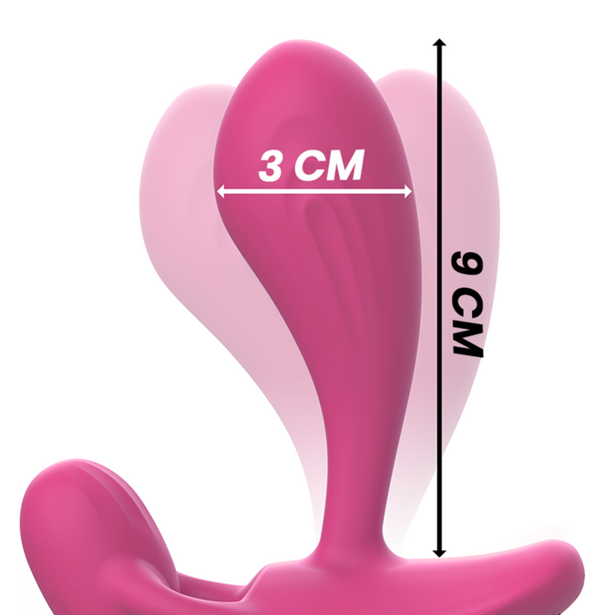 Intense – Shelly Plug Anal Remote Control Pink