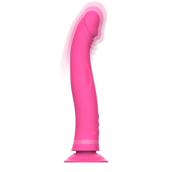Intense – Michelangelo Pink Silikon Vibrator Dildo