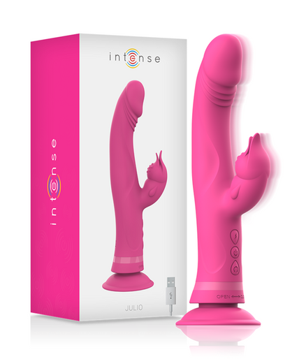 Intense – Julio Rabbit Vibrator Pink Silikon Intense – Julio Rabbit Vibrator Pink Silikon