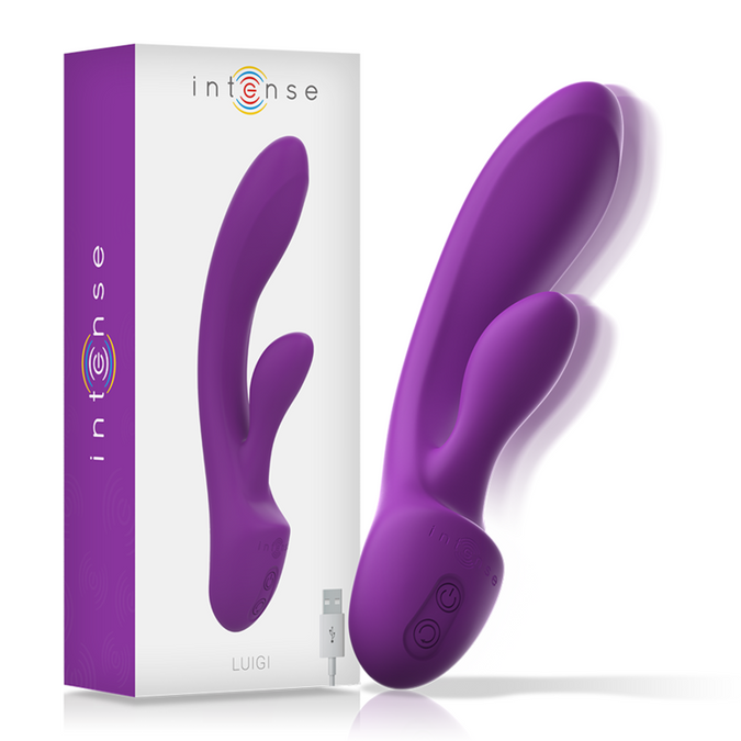 Intense – Luigi Rabbit Vibrator Flüssigsilikon Lila