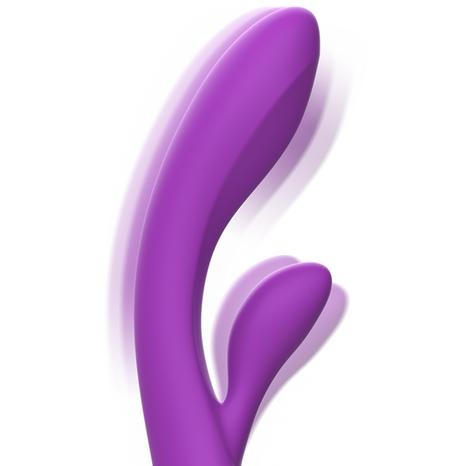 Intense – Luigi Rabbit Vibrator Flüssigsilikon Lila
