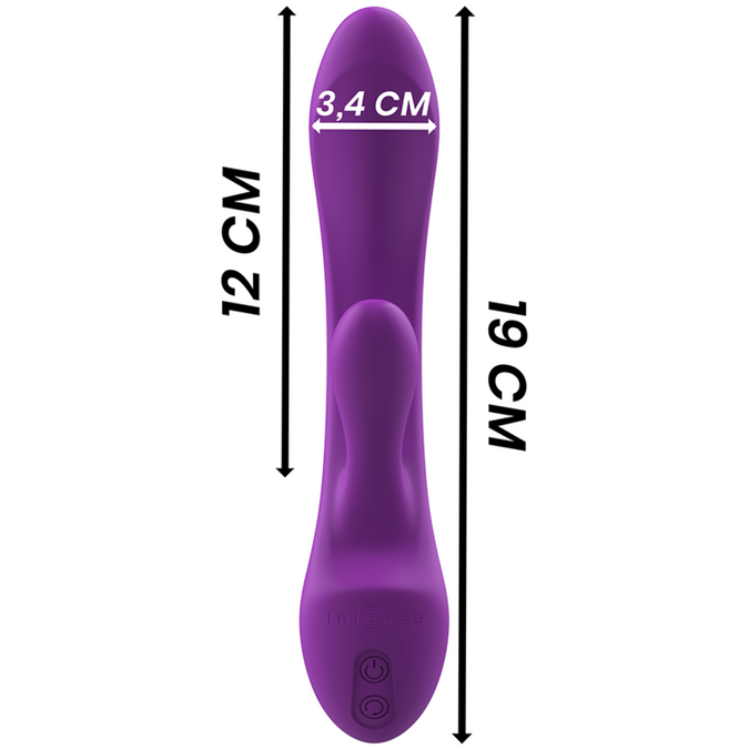 Intense – Luigi Rabbit Vibrator Flüssigsilikon Lila