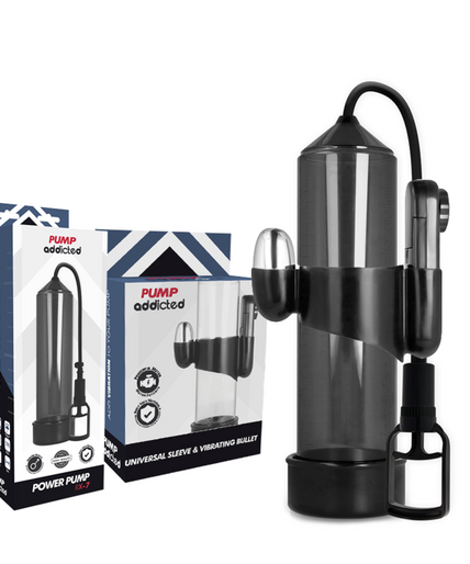 Pump Addicted – Rx7 Schwarzer Vibrator Pump Addicted – Rx7 Schwarzer Vibrator