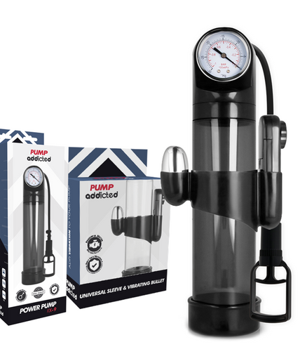 Pump Addicted – Rx9 Schwarzer Vibrator Pump Addicted – Rx9 Schwarzer Vibrator