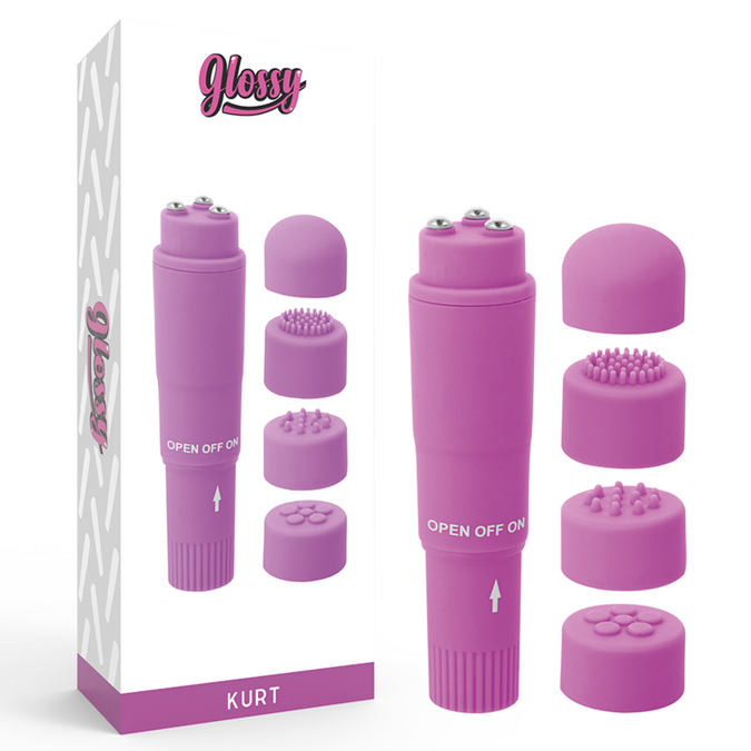 Glossy – Kurt Taschenmassagegerät Lila