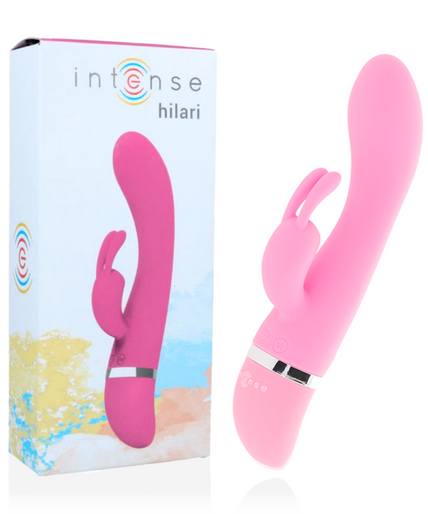 Intense – Hilari Pink Silikon Luxe Rabbit Vibrator Intense – Hilari Pink Silikon Luxe Rabbit Vibrator
