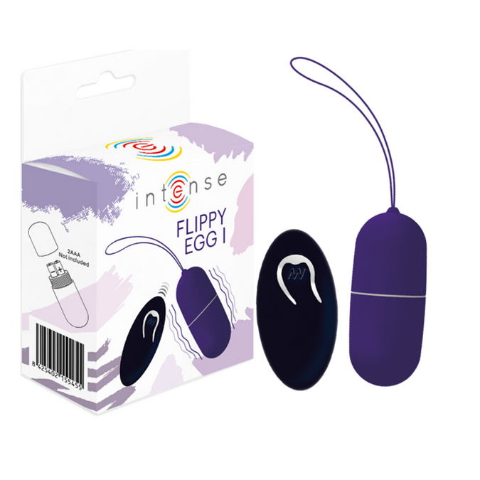 Intense – Flippy I Vibrator-Ei mit Fernbedienung Lila