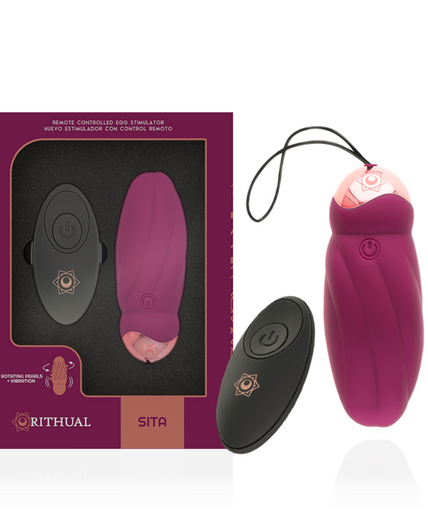 Rithual – Sita Egg Remote Control Bead Rotation + Vibration Rithual – Sita Egg Remote Control Bead Rotation + Vibration