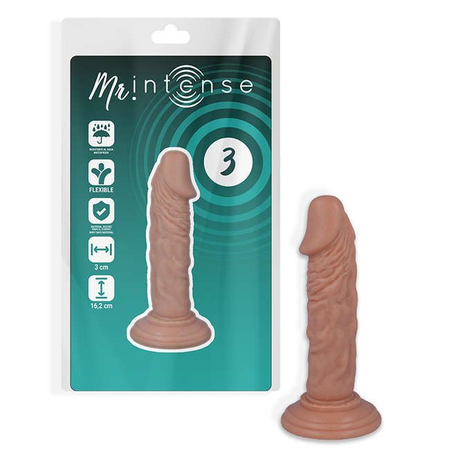 Mr. Intense – 3 Realistischer Dildo 16,2 Cm