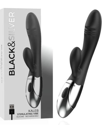 Black&silver – Kaleb Stimulierender Vibrator Black&silver – Kaleb Stimulierender Vibrator