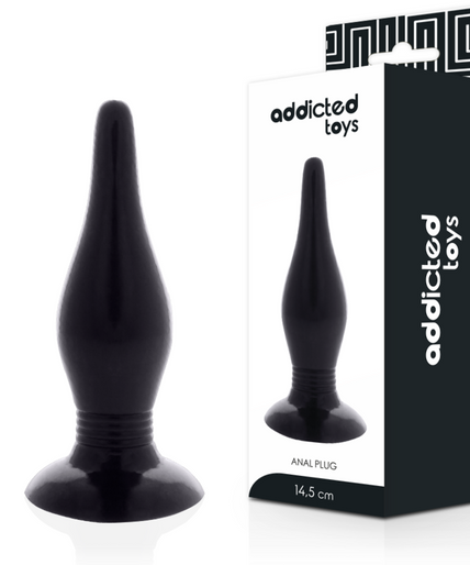 Addicted Toys – Analplug 14,5 cm Schwarz Addicted Toys – Analplug 14,5 cm Schwarz