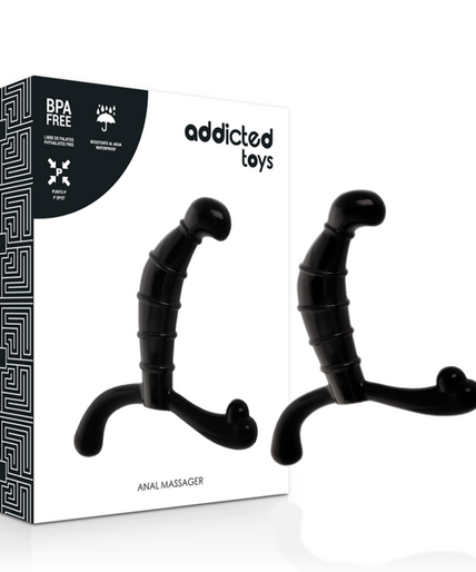 Addicted Toys – Prostata-Anal-Pleasure-Massagegerät – Schwarz Addicted Toys – Prostata-Anal-Pleasure-Massagegerät – Schwarz
