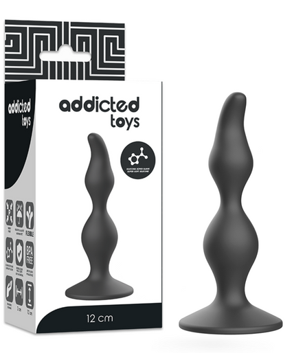 Addicted Toys – Anal Sexual Plug 12 Cm Black Addicted Toys – Anal Sexual Plug 12 Cm Black