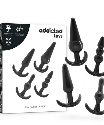 Pleasurements – Addicted Toys – Set 4 Analplugs Pleasurements – Addicted Toys – Set 4 Analplugs