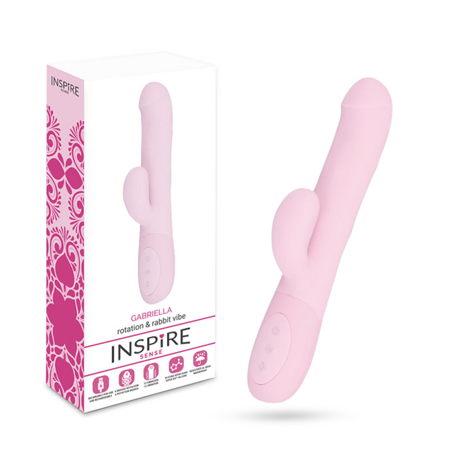 Pleasurements – Inspire Sense – Gabriella Rabbit Vibrator Pink