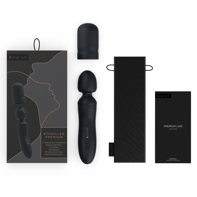 B Swish – Bthrilled Vibrator Wand Core Black