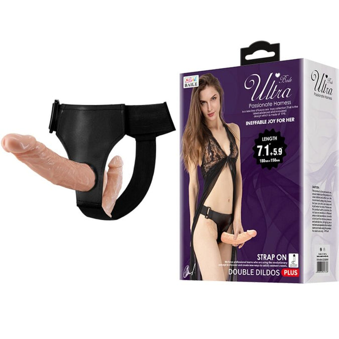 Baile – Ultra leidenschaftliche Double-Dildos mit Geschirr