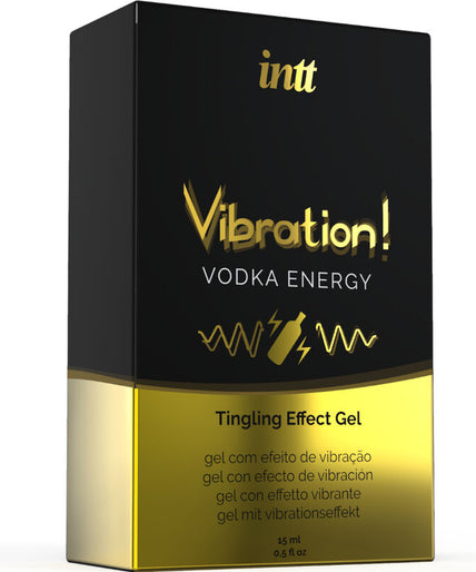 Intt – Kraftvolles intimes Stimulans, flüssiges Vibrationsgel, Wodka 15ML Intt – Kraftvolles intimes Stimulans, flüssiges Vibrationsgel, Wodka 15ML