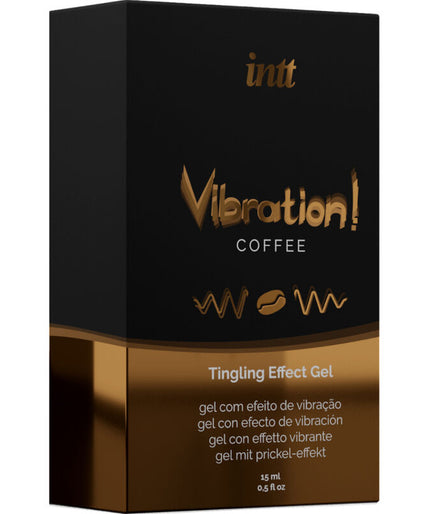 Intt – Kraftvolles, intim stimulierendes Vibrationsgel mit Kaffee, 15 ml Intt – Kraftvolles, intim stimulierendes Vibrationsgel mit Kaffee, 15 ml