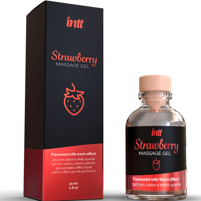 Intt Massage & Oral Sex – Hot Effect Strawberry Flavor Massage Gel