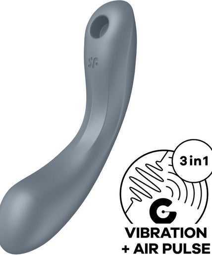 Satisfyer – Curve Trinity 1 Luftpuls-Vibration Grau Satisfyer – Curve Trinity 1 Luftpuls-Vibration Grau