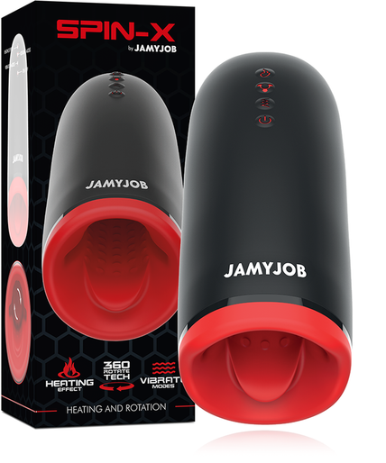 Jamyjob – Spin – X Heiz- und Rotationsmasturbator Jamyjob – Spin – X Heiz- und Rotationsmasturbator