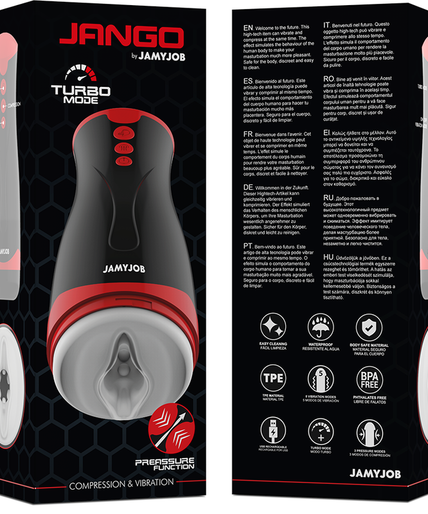 Jamyjob – Jango Kompressions- und Vibrationsmasturbator Jamyjob – Jango Kompressions- und Vibrationsmasturbator