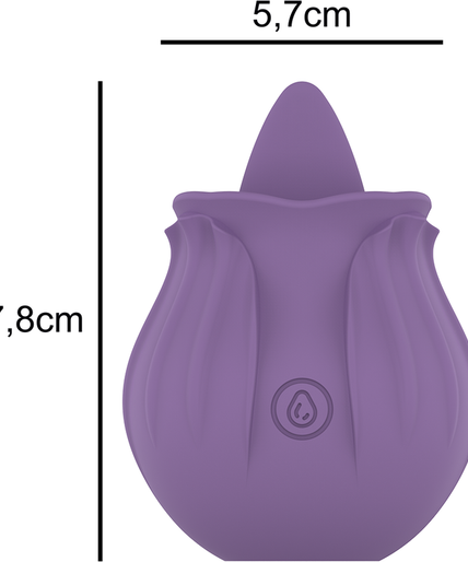 Intense – Violetter Clitoris-Stimulator 10 Vibrationen Flieder Intense – Violetter Clitoris-Stimulator 10 Vibrationen Flieder