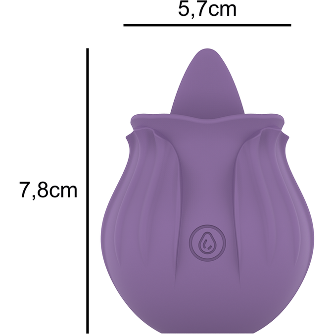 Intense – Violetter Clitoris-Stimulator 10 Vibrationen Flieder