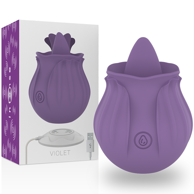 Intense – Violetter Clitoris-Stimulator 10 Vibrationen Flieder