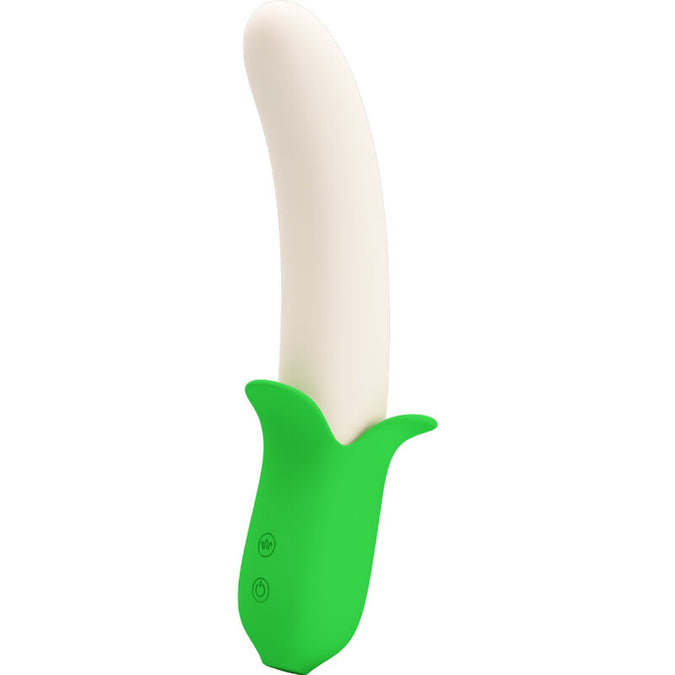 Pleasurements – Pretty Love – Banana Knight Vibrator Hellgrün