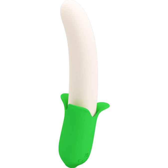 Pleasurements – Pretty Love – Banana Knight Vibrator Hellgrün