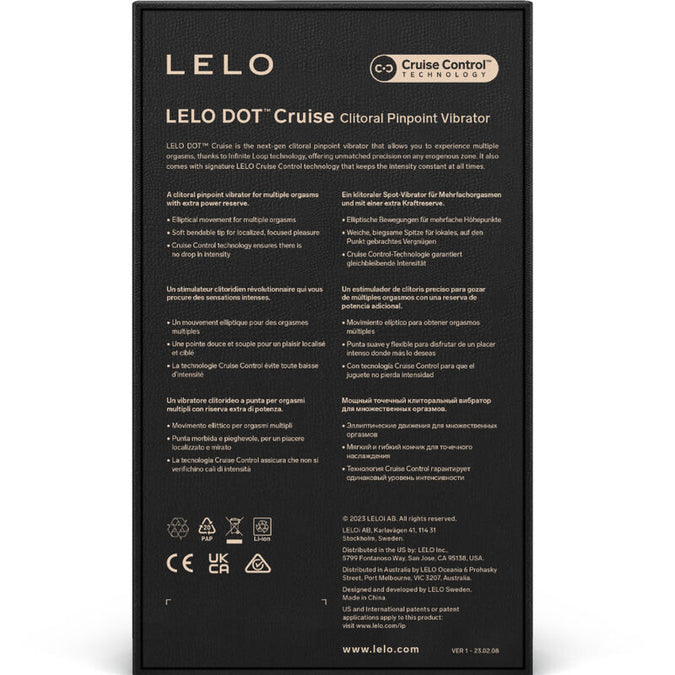 LELO – DOT Cruise Klitorisstimulator – Gelb