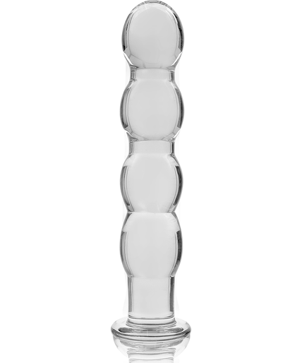 Nebula Series by Ibiza – Model 10 Dildo Borosilicate Glass Clear 16.5 cm – Ø 3.5 cm Nebula Series by Ibiza – Model 10 Dildo Borosilicate Glass Clear 16.5 cm – Ø 3.5 cm