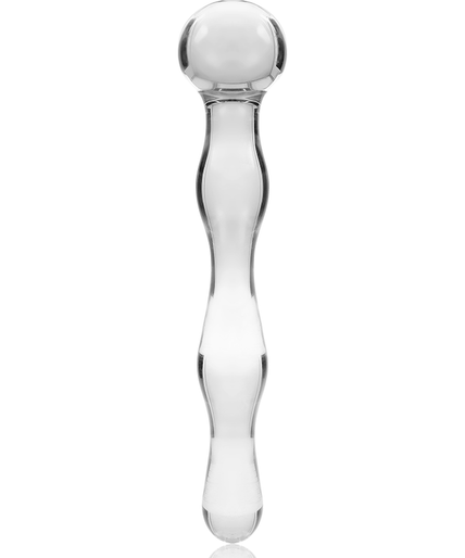 Nebula Series by Ibiza – Model 13 Dildo Borosilicate Glass Clear 18 cm – Ø 3.5 cm Nebula Series by Ibiza – Model 13 Dildo Borosilicate Glass Clear 18 cm – Ø 3.5 cm