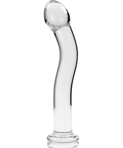 Nebula Series by Ibiza – Model 18 Dildo Borosilicate Glass Clear 18.5 cm – Ø 5.5 cm Nebula Series by Ibiza – Model 18 Dildo Borosilicate Glass Clear 18.5 cm – Ø 5.5 cm