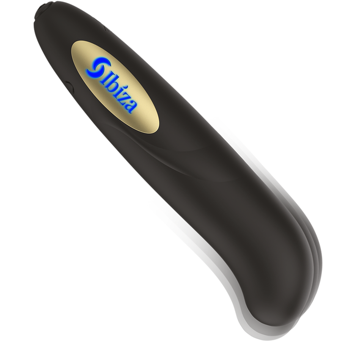 Ibiza – Clit Stimulator Usb Charger 10 Vibration Modes Golden 13 X 2,9 Cm