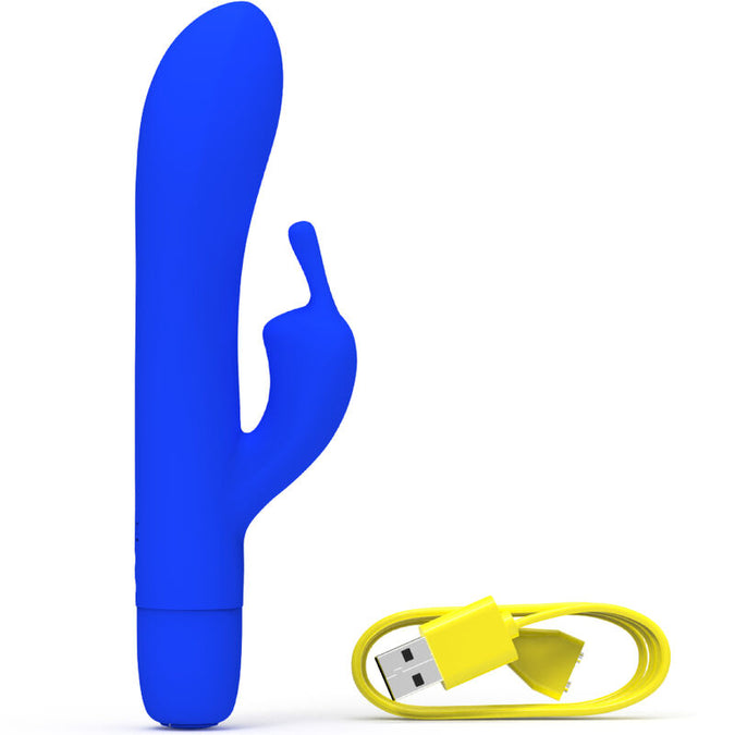 B Swish – Bwild Bunny Infinite Classic Wiederaufladbarer Vibrator Blaues Silikon