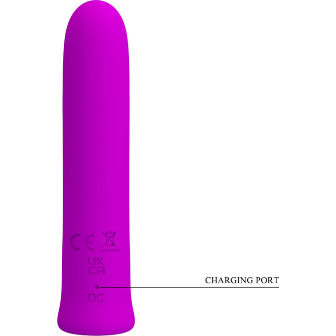 Pretty Love – Curtis Mini Super Power Vibrator 12 Vibrationen Violettes Silikon