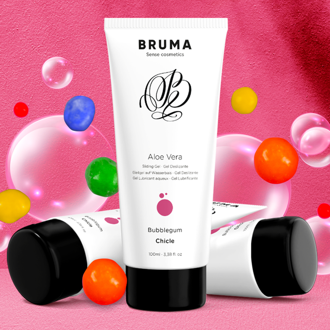 Bruma – Aloe Vera Sliding Gel Bubblegum Flavor 100 Ml