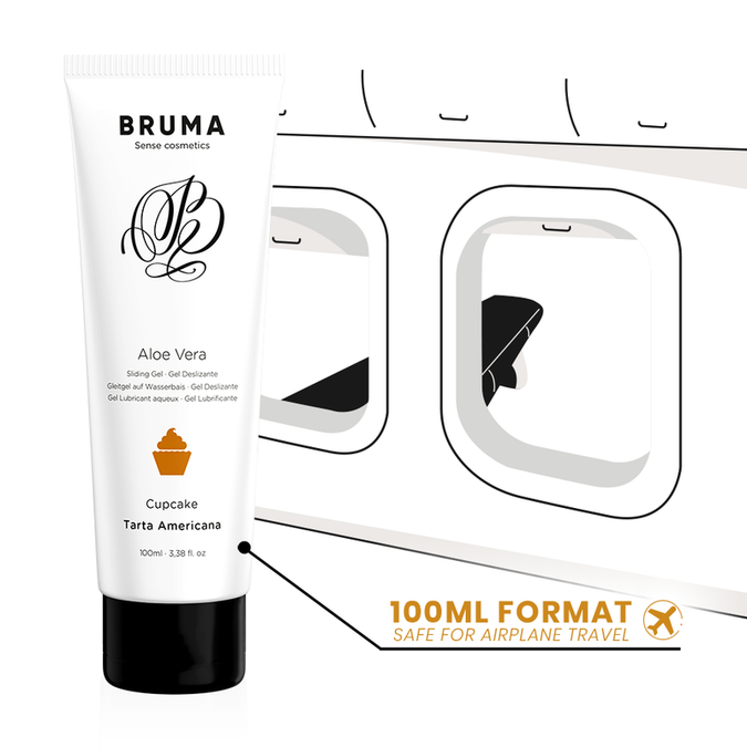 Bruma – Aloe Vera Gleitgel Cupcake Geschmack 100 ml