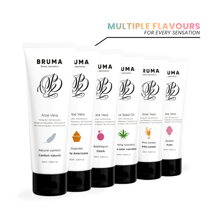 Bruma – Sativa Seed Oil Sliding Gel Warming Cannabis Flavor 100 Ml
