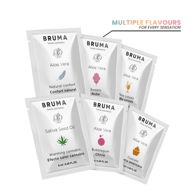 Bruma – Aloe Vera Gleitgel Kaugummi Geschmack 6 Ml