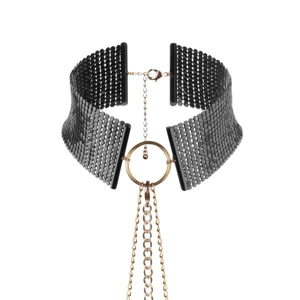 Bijoux – Désir Métallique Schwarze Metallic-Halskette
