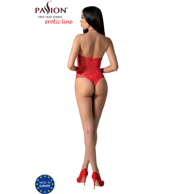 Passion – Bs094 Roter Bodystocking Einheitsgröße