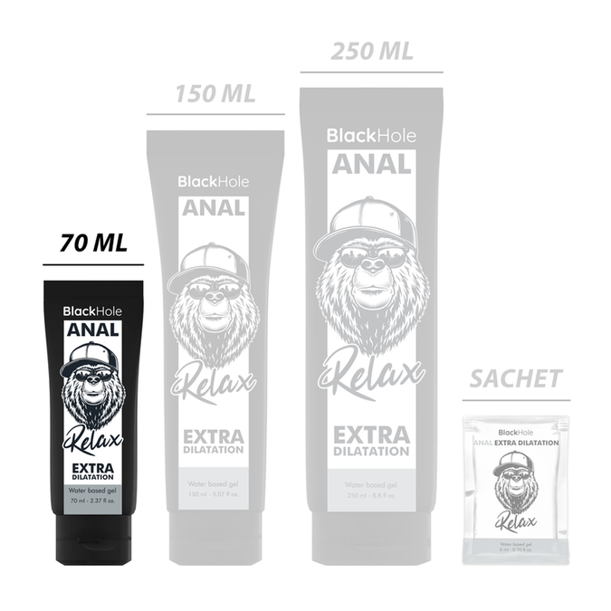 Black Hole – Wasserbasiertes Analdehnungs-Gel 70 ml